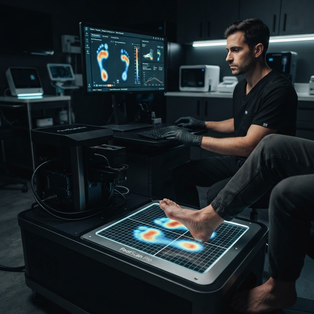 Digital foot analysis data